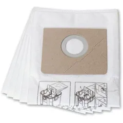 Fein Fleece Filter Bags For Dustex 25L, 5 Pack (31345061010)