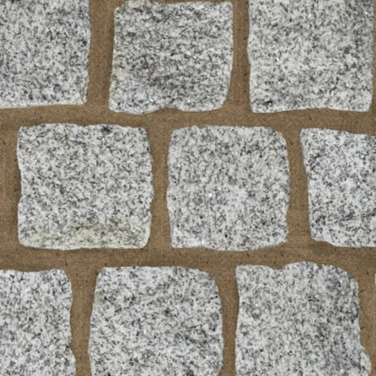 Talasey Granite Silver Setts 100x100mm x 80-100mm Thick (Crate approx 400-500 Setts) 