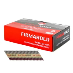 Firmahold CSSR80G 3.1 x 80mm Stainless Steel Ring Nails, Box of 1100