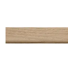 Millboard Composite Flex Bullnose Edging,  50 x 33mm x 2.4m - Golden Oak