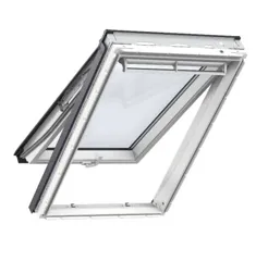 Velux GPU MK06 0070 White Polyurethane Top Hung Roof Window, 78 x 118cm