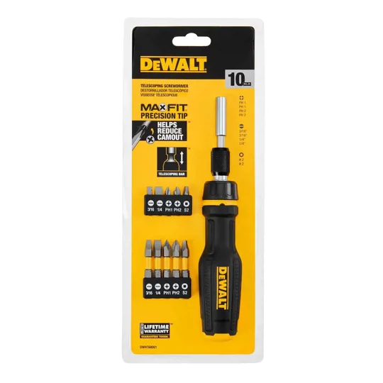 DeWalt DWHT68001-0 Fullfit Telescopic Multibit Screwdriver