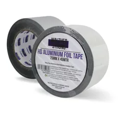 Walther Strong Premium HD Aluminium Foil Tape, 75mm / 3in x 45m
