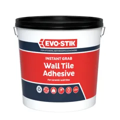 Evo-Stik Instant Grab Wall Tile Adhesive, 10L