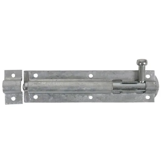John George H5D923AG060 923A Straight Tower Bolt Galv 150mm