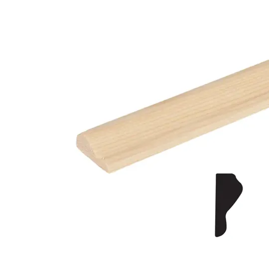 DEC6016 - Timber Moulding Pine Decorative Profile 2400 21 8mm 