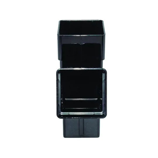 Floplast RYS1B 65mm Black Square Downpipe 112� Branch
