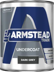 Armstead Trade Undercoat Paint Grey 1L