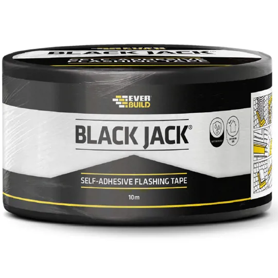 Everbuild Black Jack Flashing Tape 225mm