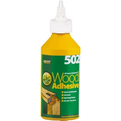 Everbuild 502 All Purpose Weatherproof Wood Adhesive, 250ml