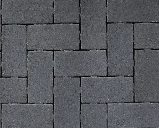 Hydropave Pedesta 200x100x60mm Charcoal Hand Lay per Pack (13.44m2, 672 Pieces)
