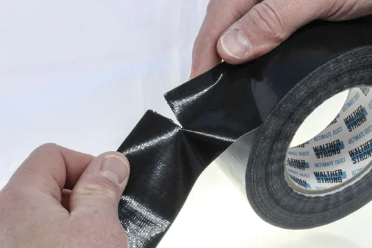 Walther Strong Ultimate Duct Tape Black - 50mm x 50m