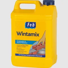 Feb Wintamix Frostproofer & Mortar Plasticiser, 5L