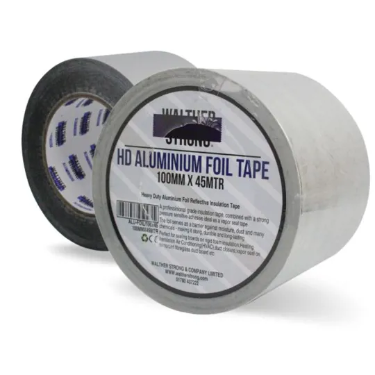 Walther Strong HD Aluminium Foil Tape 100mm x 45M