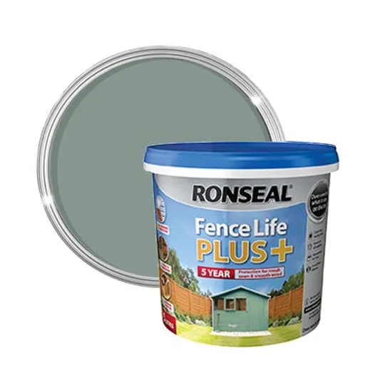 Ronseal Fence Life + Sage 5ltr