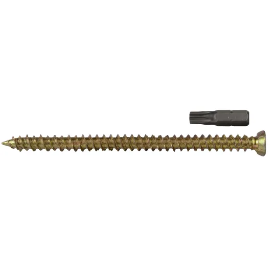 Forgefix /MasonMate CFS112 7.5 x 112mm Concrete Frame Screws (100)