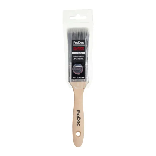 ProDec 1.5 Decorator Paint Brush, wood handle