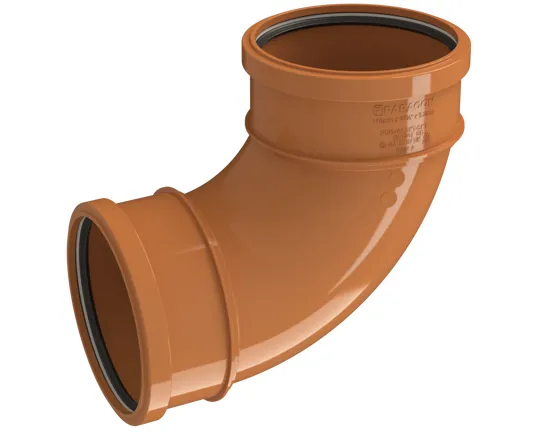 Paragon PUG484 110mm 87.5 Deg Double Socket Short Rad Bend