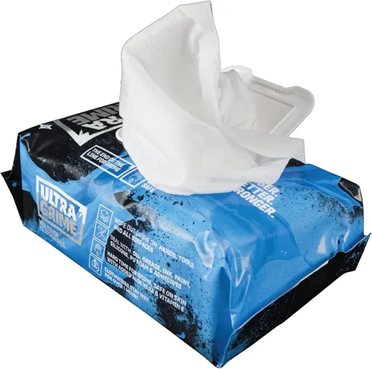 Ultragrime XXL+ Multi-Use Wipes (pack of 100)