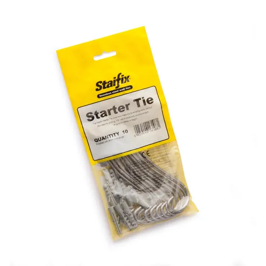 Staifix Starter Tie C/with Nylon Plug Pack of 10