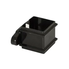 Floplast RCS4B 65mm Black Square Classic Downpipe Clip