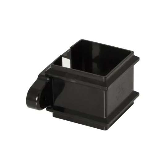 Floplast RCS4B 65mm Black Square Classic Downpipe Clip