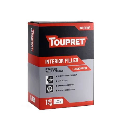 Toupret TTREB701GB Interior Filler - Le Reboucheur 1kg