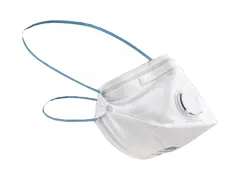 Ox S489401-10 FFP2V Fold Flat Valved Respirators, Pack of 10