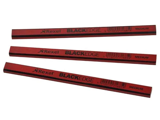 Black Edge 34330 Med. Pencil 218 Red  (each)