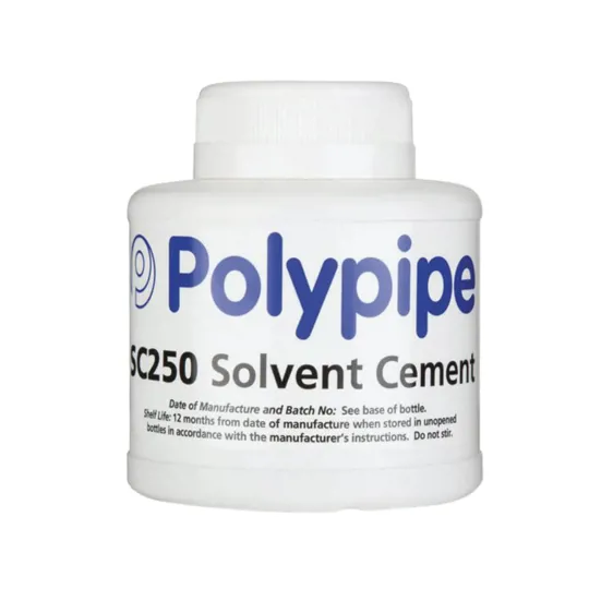 Polypipe SC250 Solvent Cement 250ml Tin