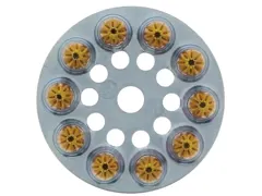 Spit 031700 Spitfire Yellow Discs, Pack of 100