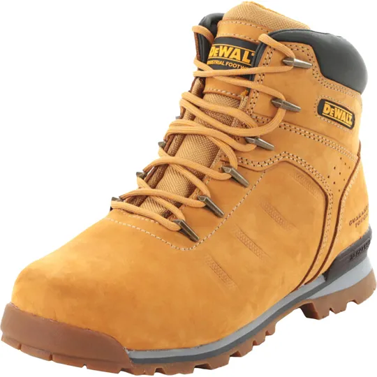 DeWalt Carlisle Wheat Nubuck Safety Boots, Size 8