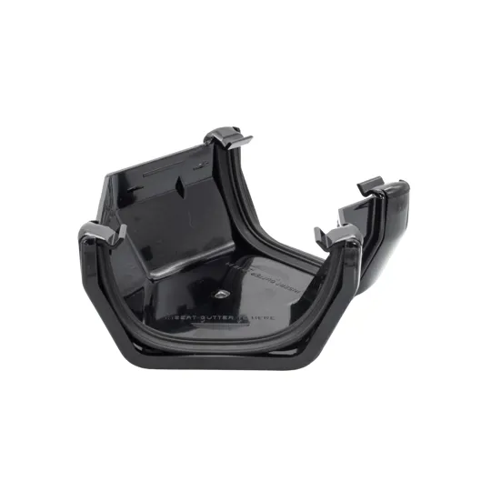 Floplast RAS2B 114mm Black Square 135� Gutter Angle