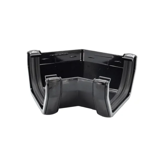Floplast RAS2B 114mm Black Square 135� Gutter Angle