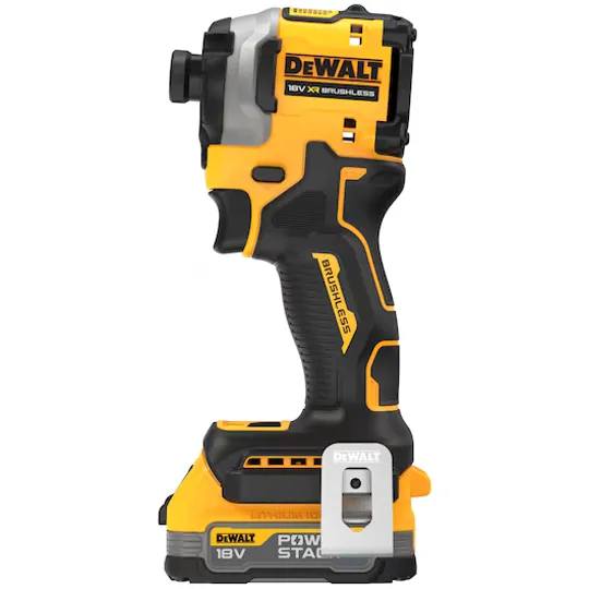 DeWalt DCF850E2T-GB PowerStack 18v XR Brushless Ultra Compact Impact Driver Kit 2 x Compact Batts