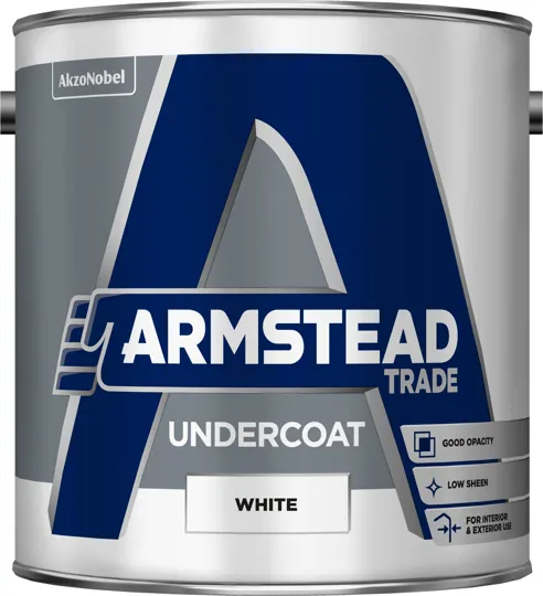 Armstead Trade Undercoat White 2.5ltr