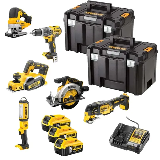 Dewalt DCK667P3T 18V Brushless 6 X Piece Kit 3 x 5amp Batts.