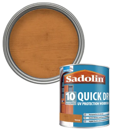 Sadolin Quick Dry UV Protection Woodstain Natural 1L