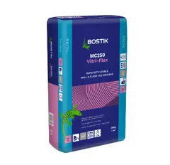 Bostik MC250 Vitri-Flex Rapid Set Wall & Floor Tile Adhesive, 20kg - White