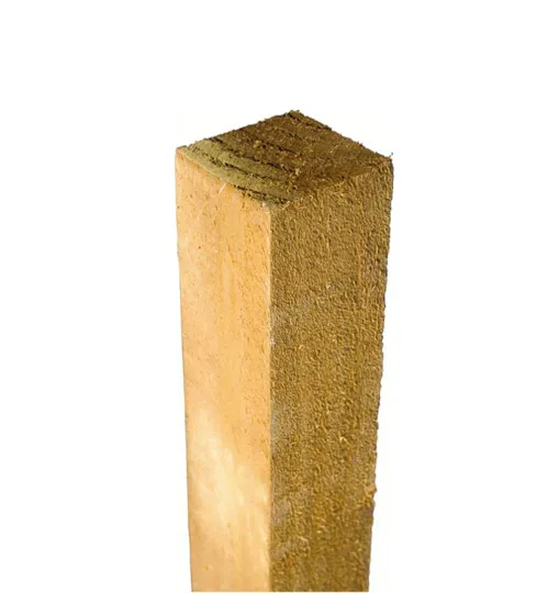 Grange Treated Fence Post 75x75mmx 2.4m Golden Brown 