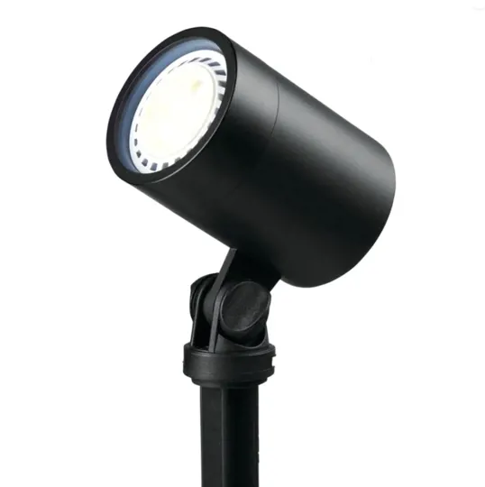 Ellumi�re Black Spotlight -Large 01EL063  3w LED; 0.5m Cable; Spike and Weighted Base