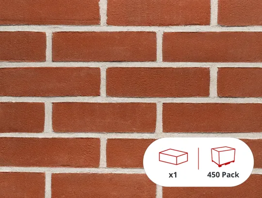 Sheringham Red Stock 65mm Brick (Pack of 450)