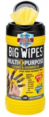 Big Wipes Multi Purpose Wipes - Black Top, 80 wipes