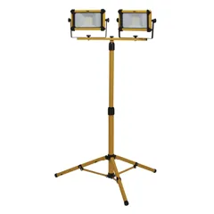 Draper 03212 230V SMD LED Tripod Site Light, 2 x 20W - 4400 Lumens