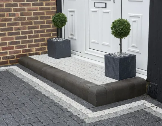 Brett High Kerb - Charcoal (168 Per Pallet)