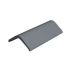 Marley Modern Concrete Ridge Tile Smooth Grey, 457mm x 248mm