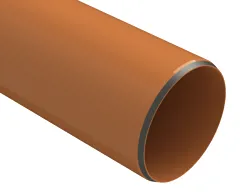 Paragon 110mm x 6m Underground Drainage Pipe - Plain End