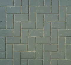 Brett Omega Block Paving, 200 x 100 x 60mm - Charcoal