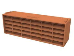 Manthorpe G930BF Airbrick Terracotta, 9 x 3 Inch