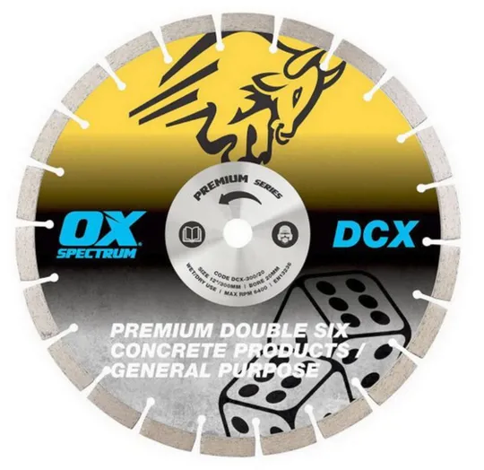Spectrum DCX Plus Double Six GP 115mm Diamond Blade